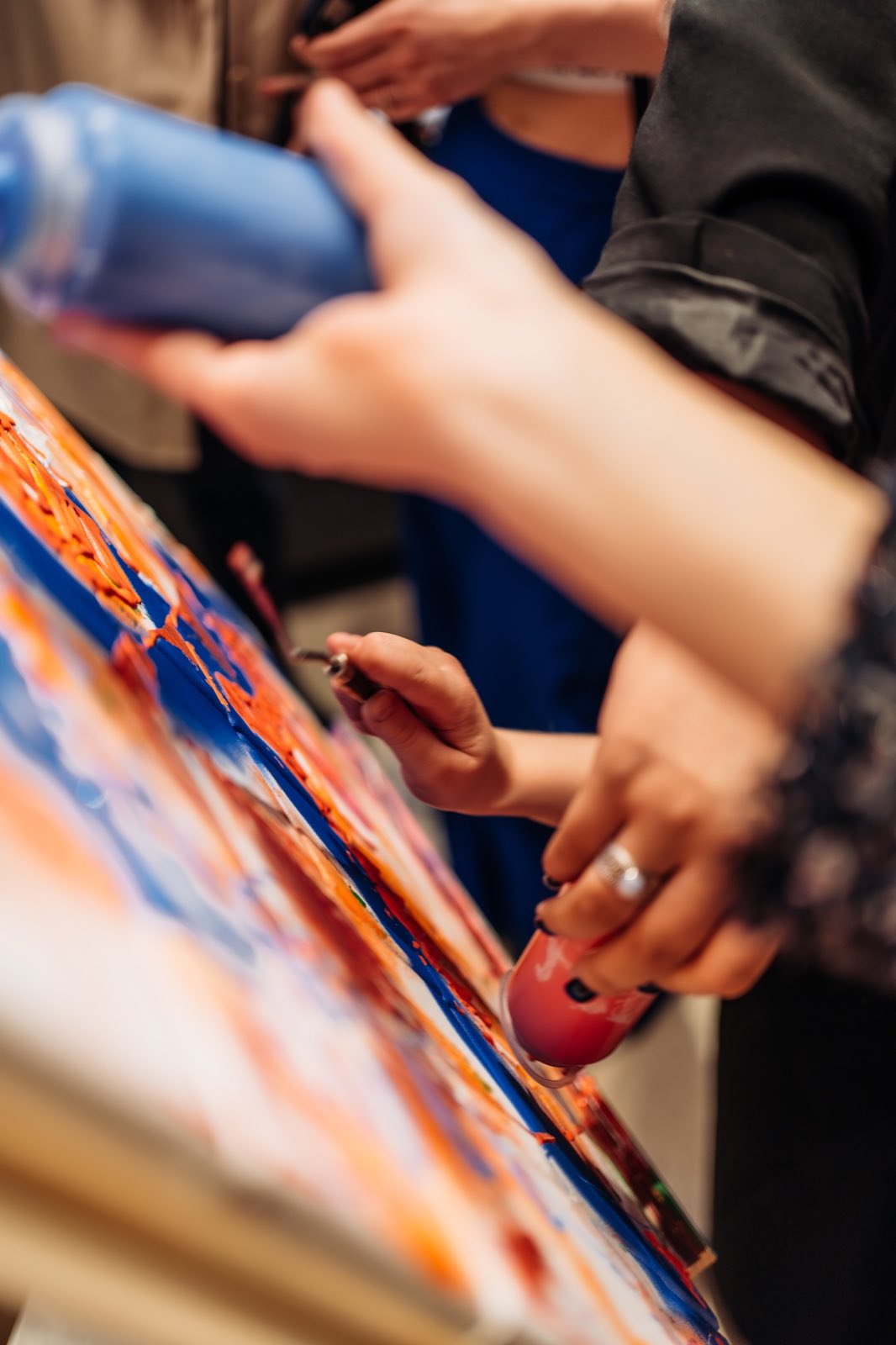 Создание живописной работы на арт-событии BIART